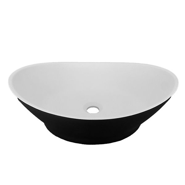 Renovatio Arctic White / Midnight Quartz Basin