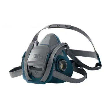 Reusable Half Face Mask Respirator, Quick Latch - L