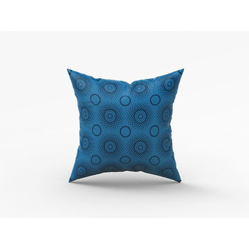 Tswana African Print Cushions Blue