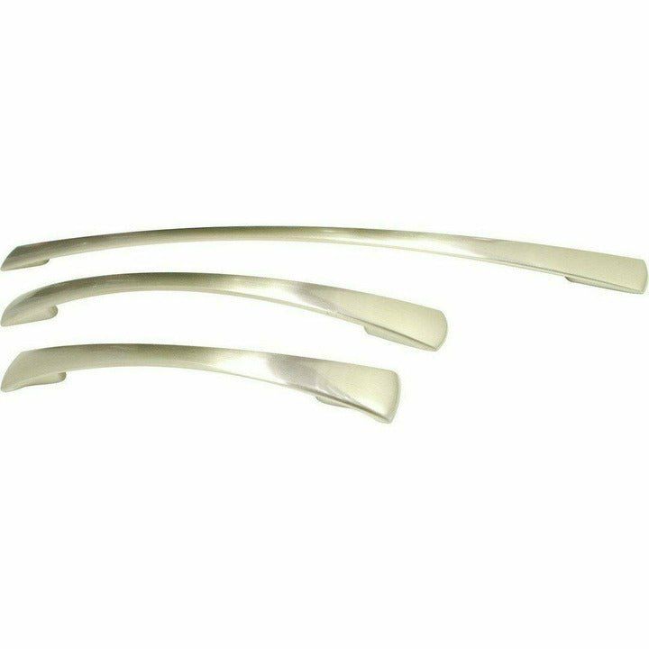 Bow shaped cupboard handle