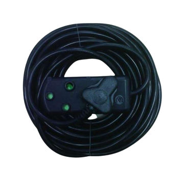 Digitech 16A Electrical Extension Lead 10m Black 2,5mm