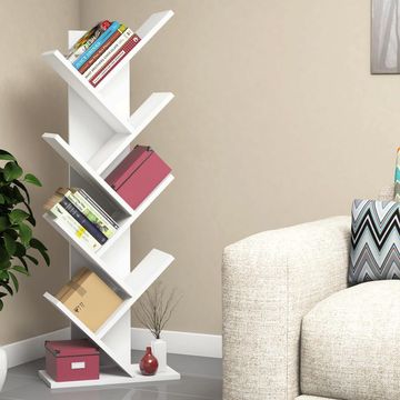 Figure It Out Furniture Bookshelf Hitit - White