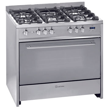 Meireles Freestanding Gas Gas Stainless-Steel Stove G90SPC X