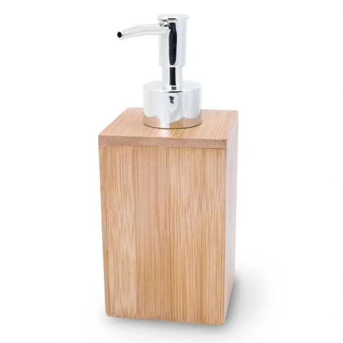 Woodly Soap Dispenser, Bamboo