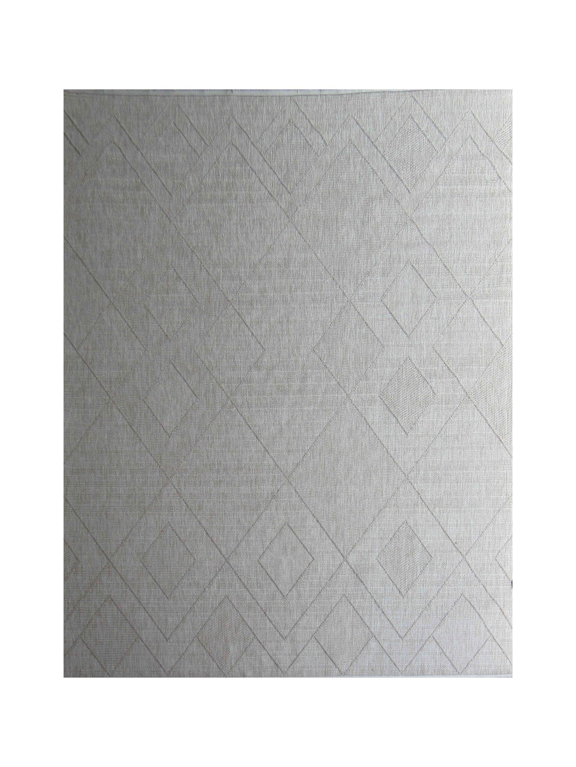 BK Carpets & Rugs – Modern Textured Rug – Light Grey- 2m x 2,9m