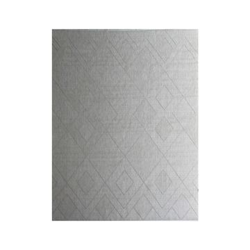 BK Carpets & Rugs – Modern Textured Rug – Light Grey- 2m x 2,9m