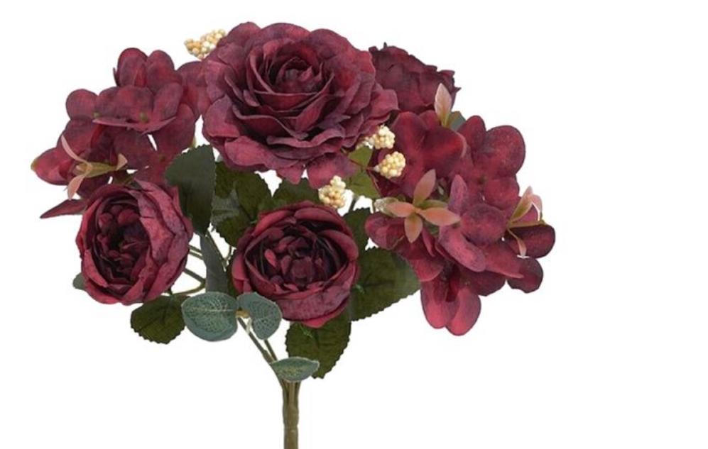 Bunches of Artificial Flowers