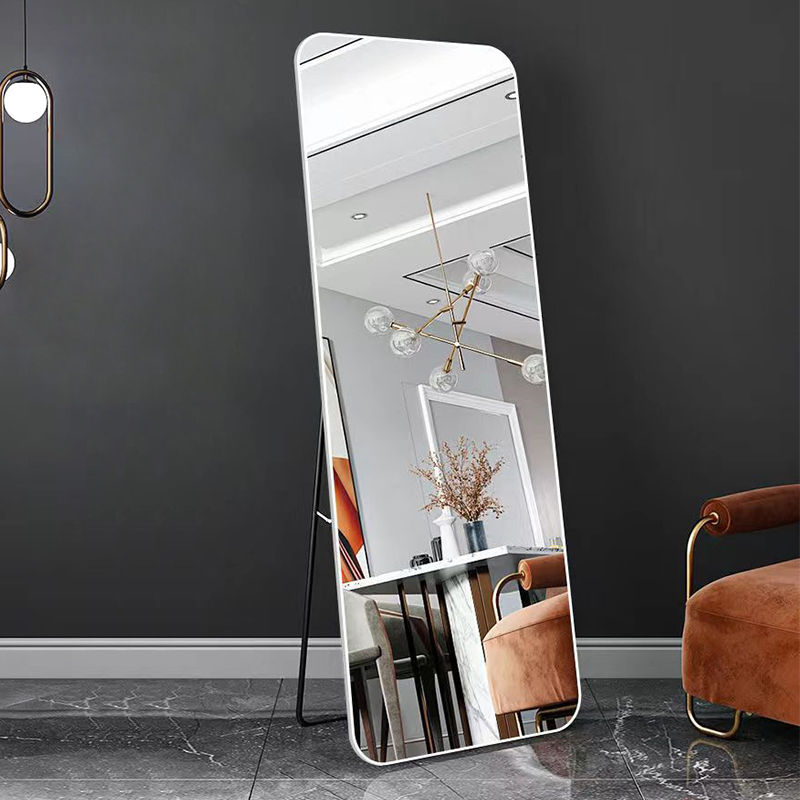 IFEEL Free-standing or Wall-Mount Glass Mirror 966SW White