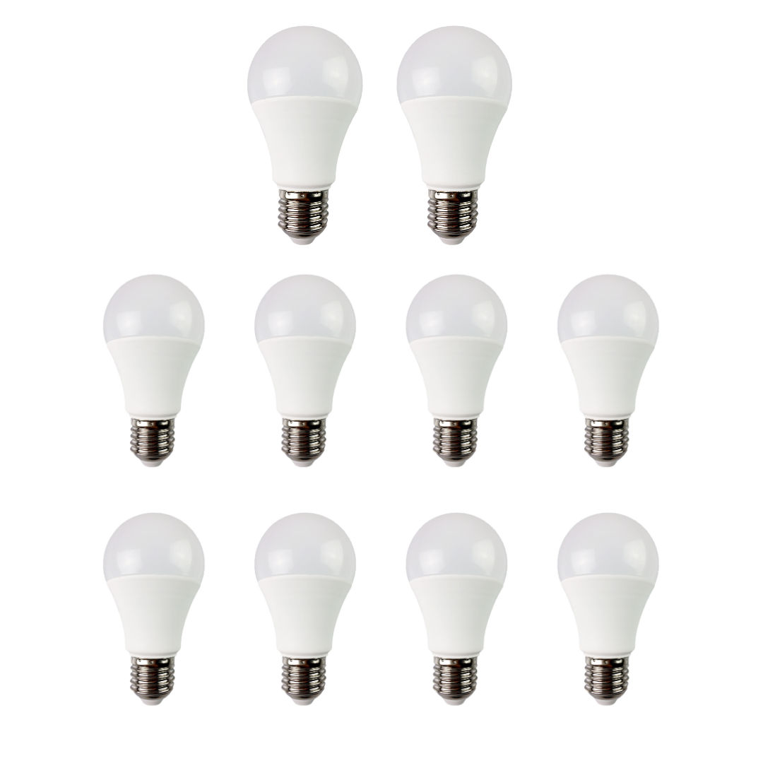 E27 12w Led Bulb 6500K Bing Light (10 pack)
