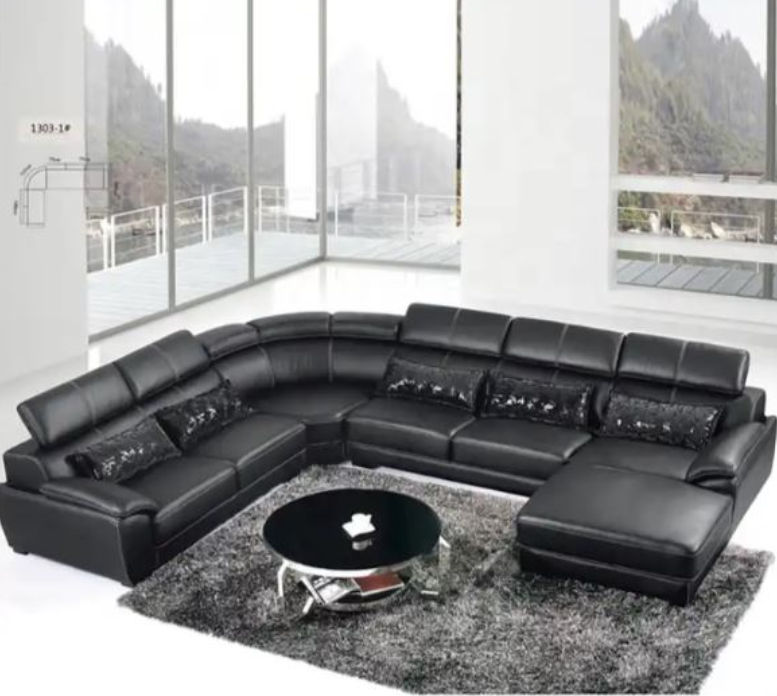 Claude U Shaped Corner Sectional Sofa