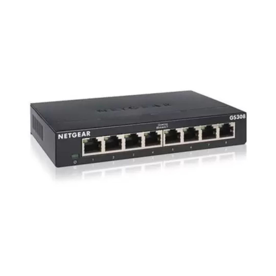NETGEAR SWITCH 8 PORT – ETHERNET GIGABIT