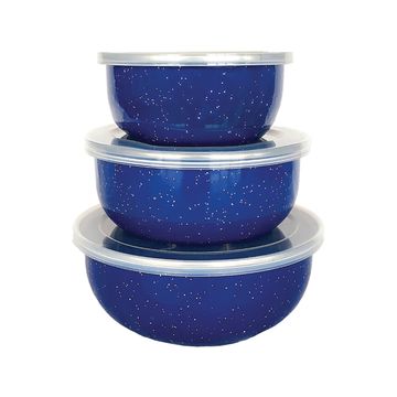 AfriTrail - Enamel Storage Bowl Set