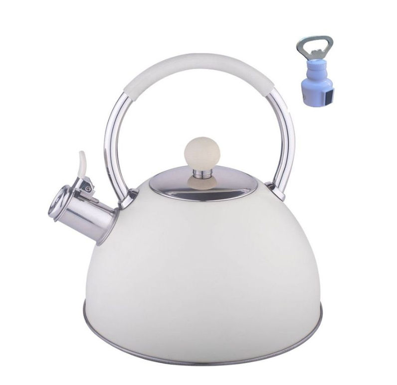 Stove Top Kettle 3L Non-Electric – White
