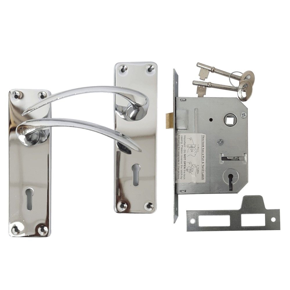 Emerald Handle & 2 Lever SABS Lockset
