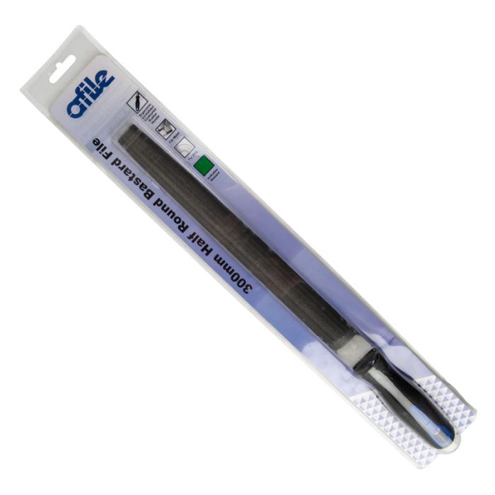 Afile - Half Round Bastard File 300mm