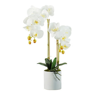 HouzeComfort Artificial Orchid Flower Plant (46cm)
