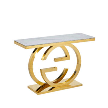 Gwen Marble Top Console Table