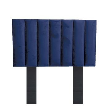 Izzy Floating/Standing Headboard - Queen - Navy