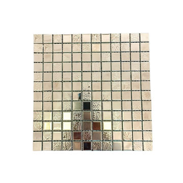 Mosaic Glass - Moonlight Silver 23mm- 300x300 (per sheet)