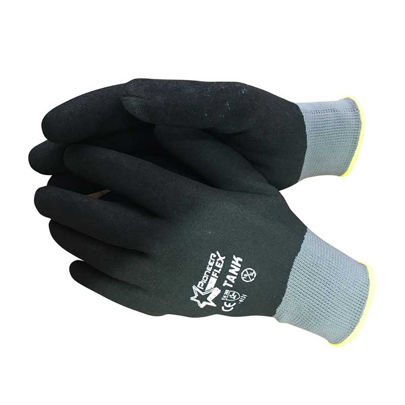 PIONEER SAFETY Flex Tank Gloves Nitrile Dipped