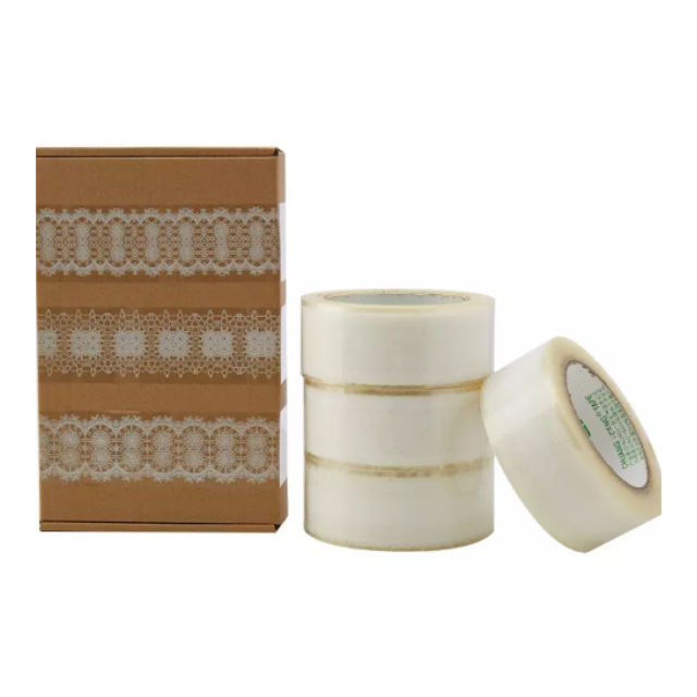 Combo Lace Bopp Tape with Fragile & thank you stickers gifts business