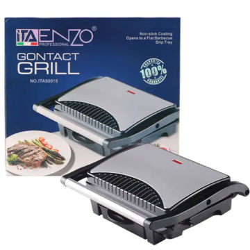 Enzo 3 In 1 Professional Electric Grill, 1000 Watt.