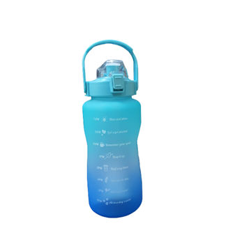 Fancy coloured 2L Motivational Water Bottle