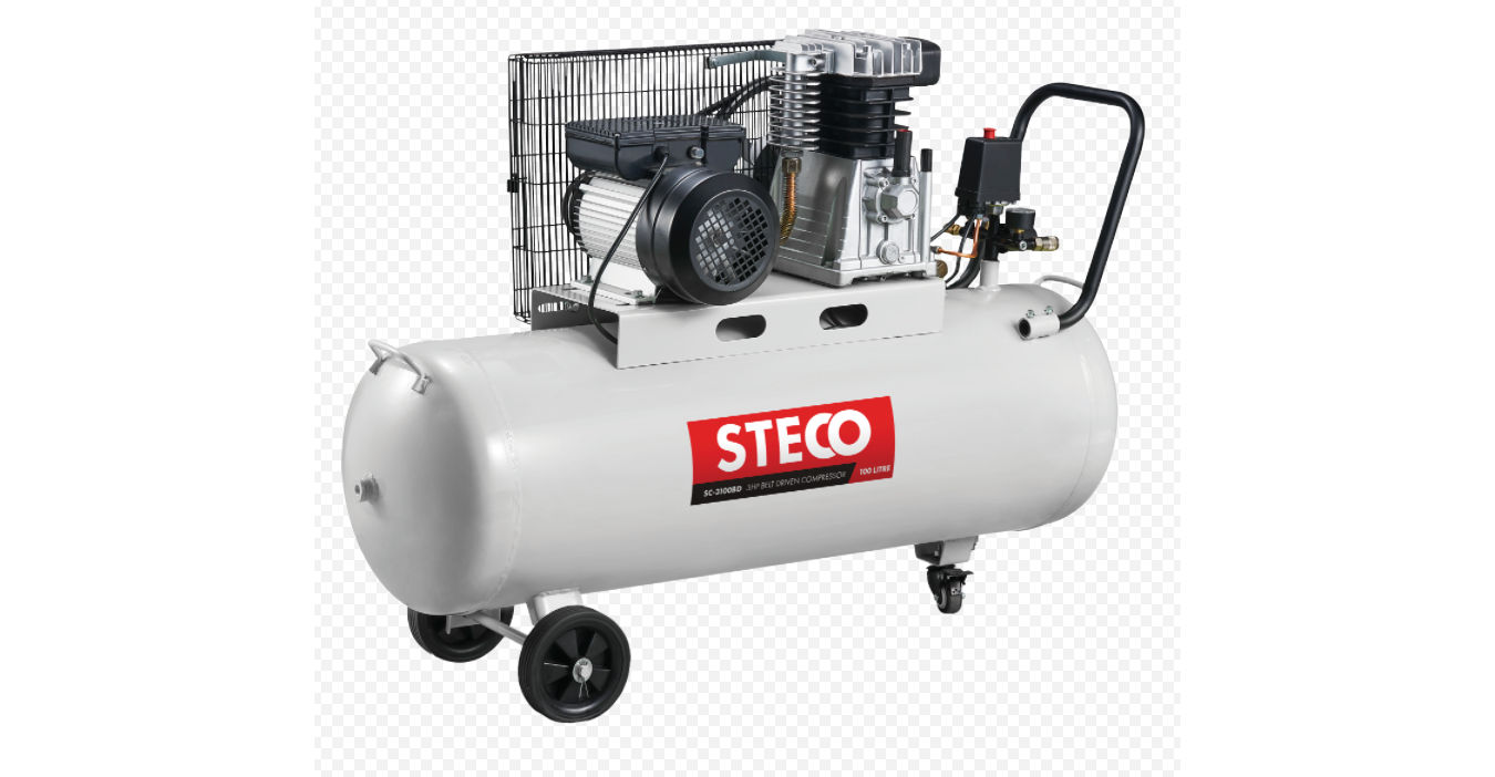 STECO 100L AIR COMPRESSOR 3HP