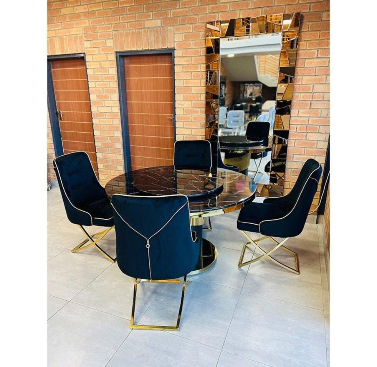 Prestige Home - Colosseum 4 Seater Dining Set