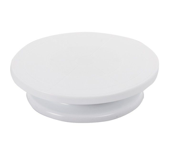 Cake Turntable - Plastic Baking Decoration 360 Degree Rotation - 4 Pack