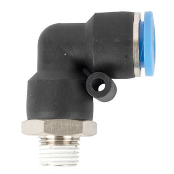 Aircraft - Elbow 12mm-1/8 M Pu Hose Fitting - 10 Pack