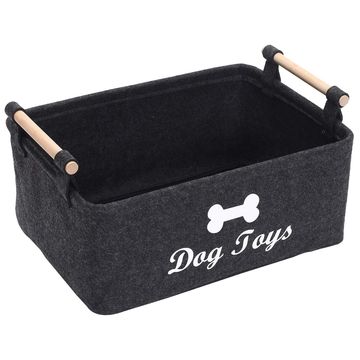 Felt Pet Storage Bag - Black - Rex