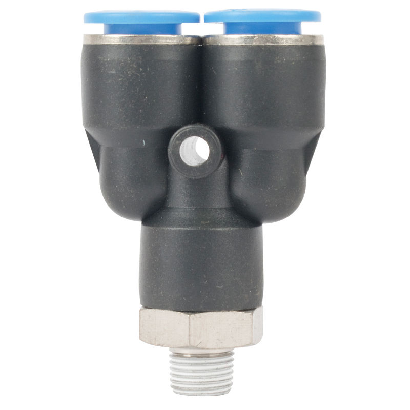 Aircraft - Pu Hose Fitting Y Joint 10mm-1/8 M - 12 Pack