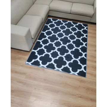 Medium Tripoli Outdoor Reversible Mat - Lightweight, Double Woven, Water Resistant