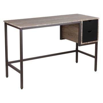 Everfurn Rampart Desk with Two Drawers