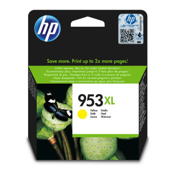 Hp # 953Xl High Yield Yellow Original Ink Cartridge - Hp Officejet Pro 8710 8720 8725 8730 8740