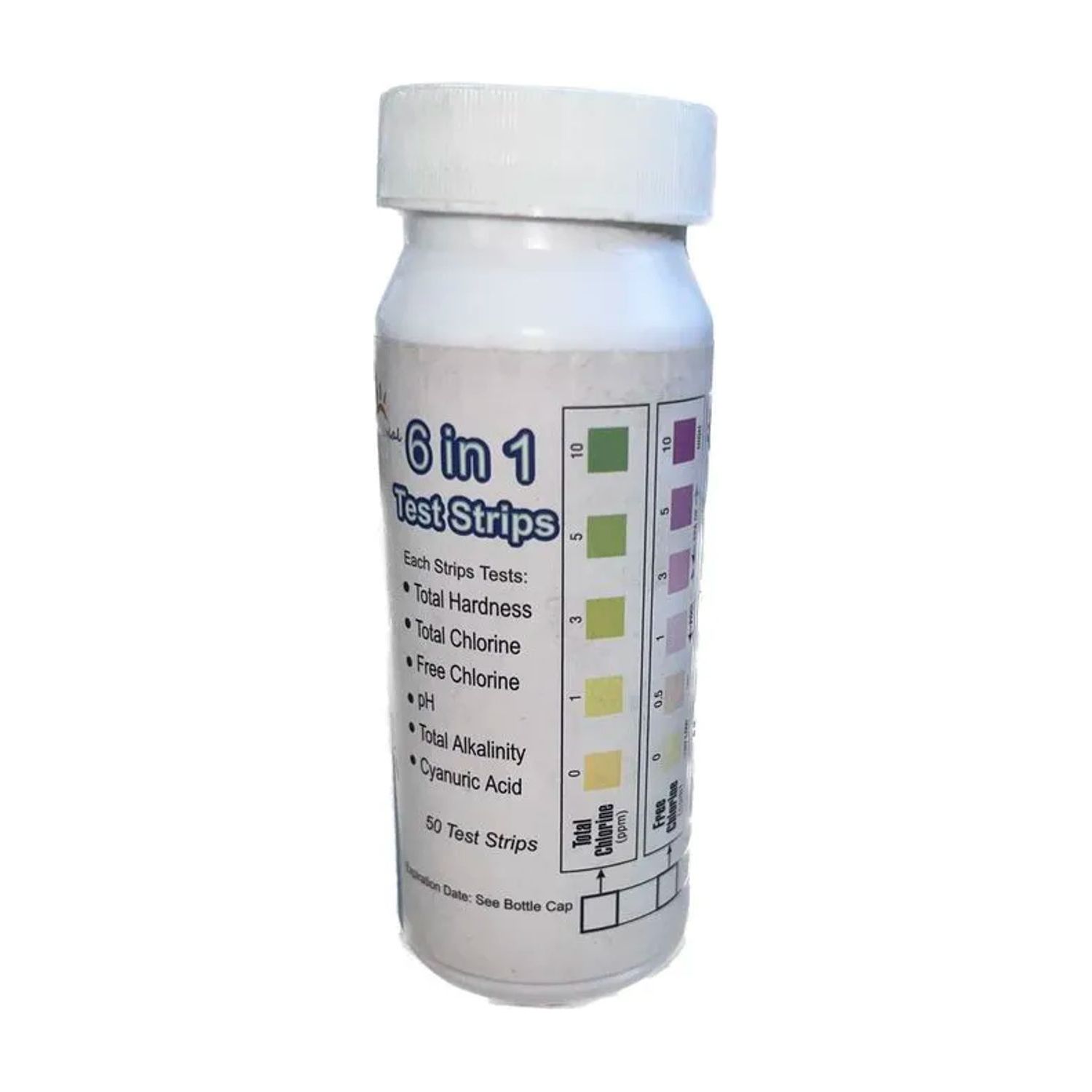 Test Strips 6-in-1 Pool Water