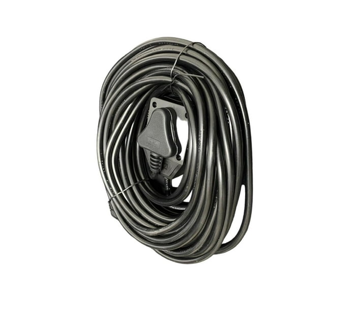 20M Extension Cord - Black 16A.250V