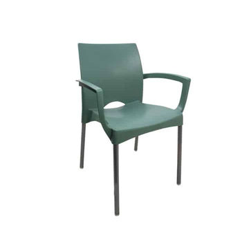 Vividitto - Alexis Cafe Chair With Arms -Olive