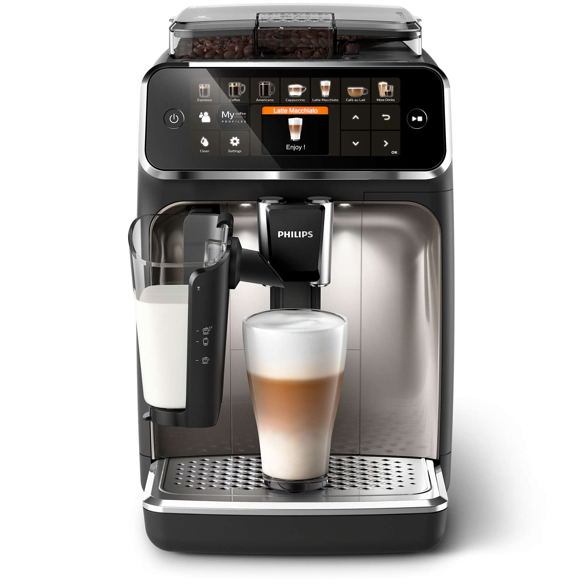 Philips 5400 Series Fully Automatic Espresso Machine-EP5447/90