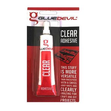 GLUEDEVIL Clear Adhesive Tube 25ml