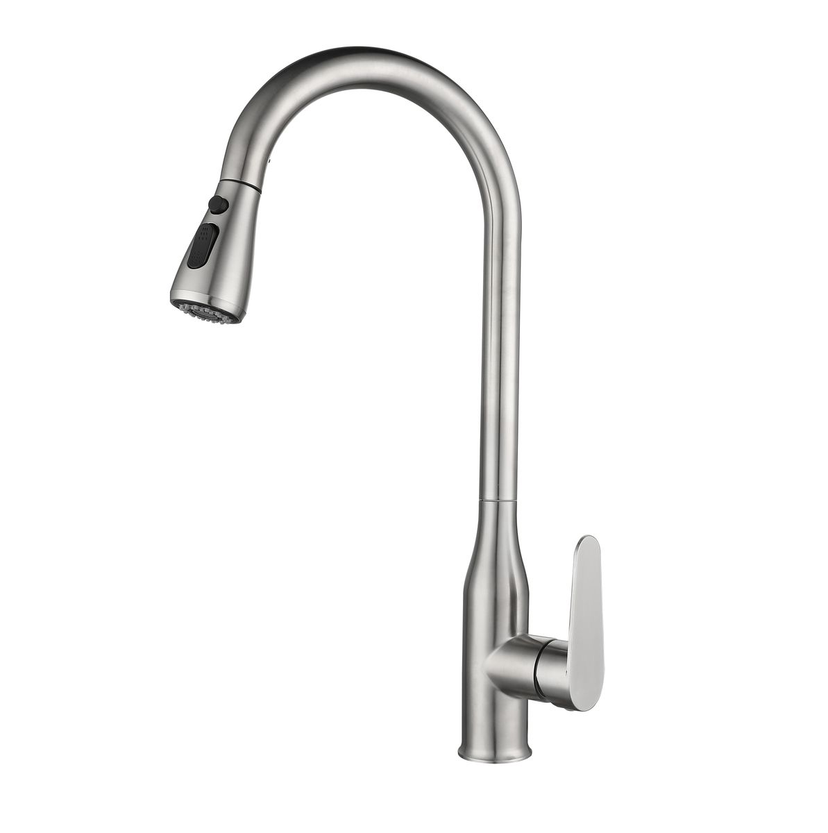 Kitchen Hot & Cold Extendable Hose Faucet Silver | LEROY MERLIN South ...