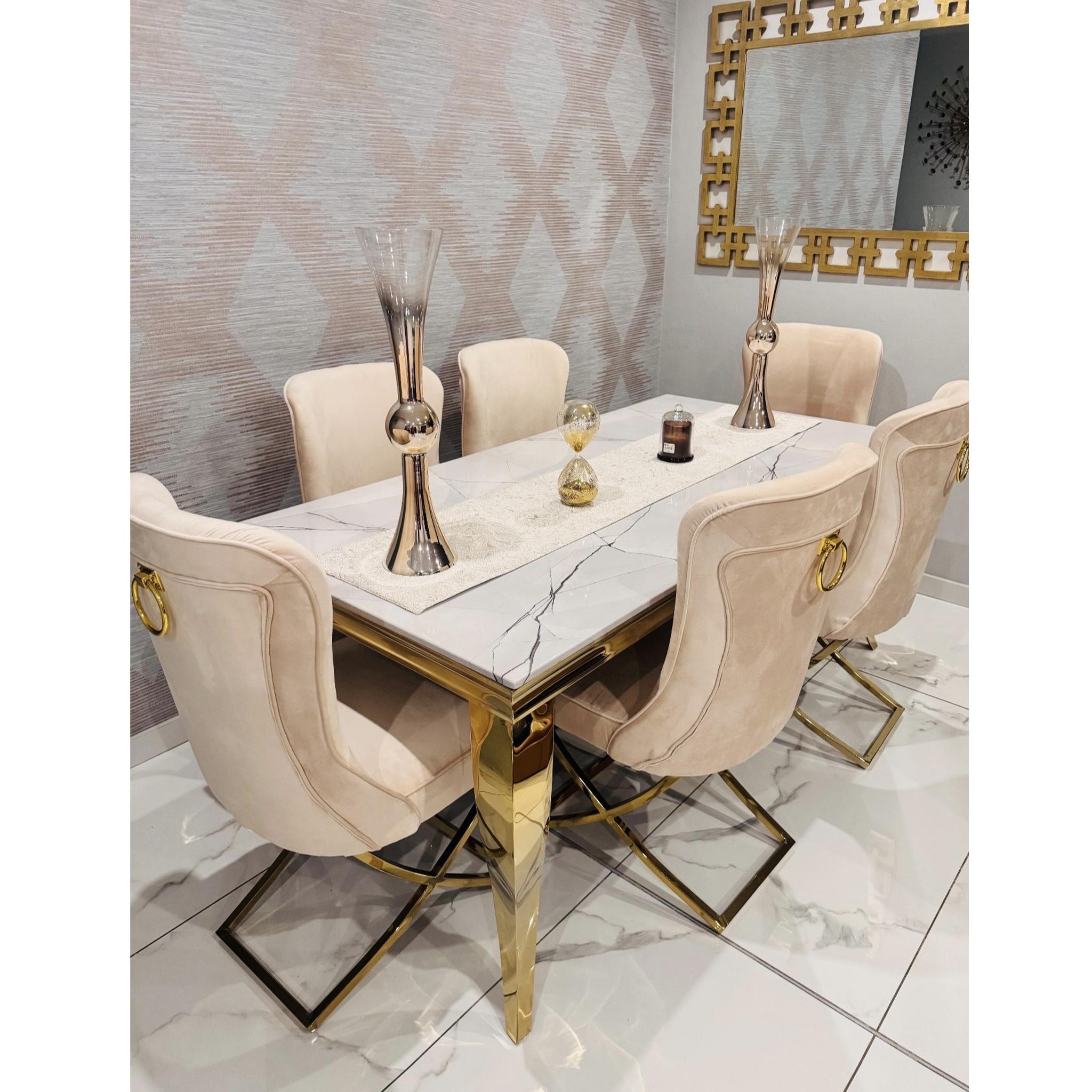 Willow Malice Luxe 6-Seater Dining Set