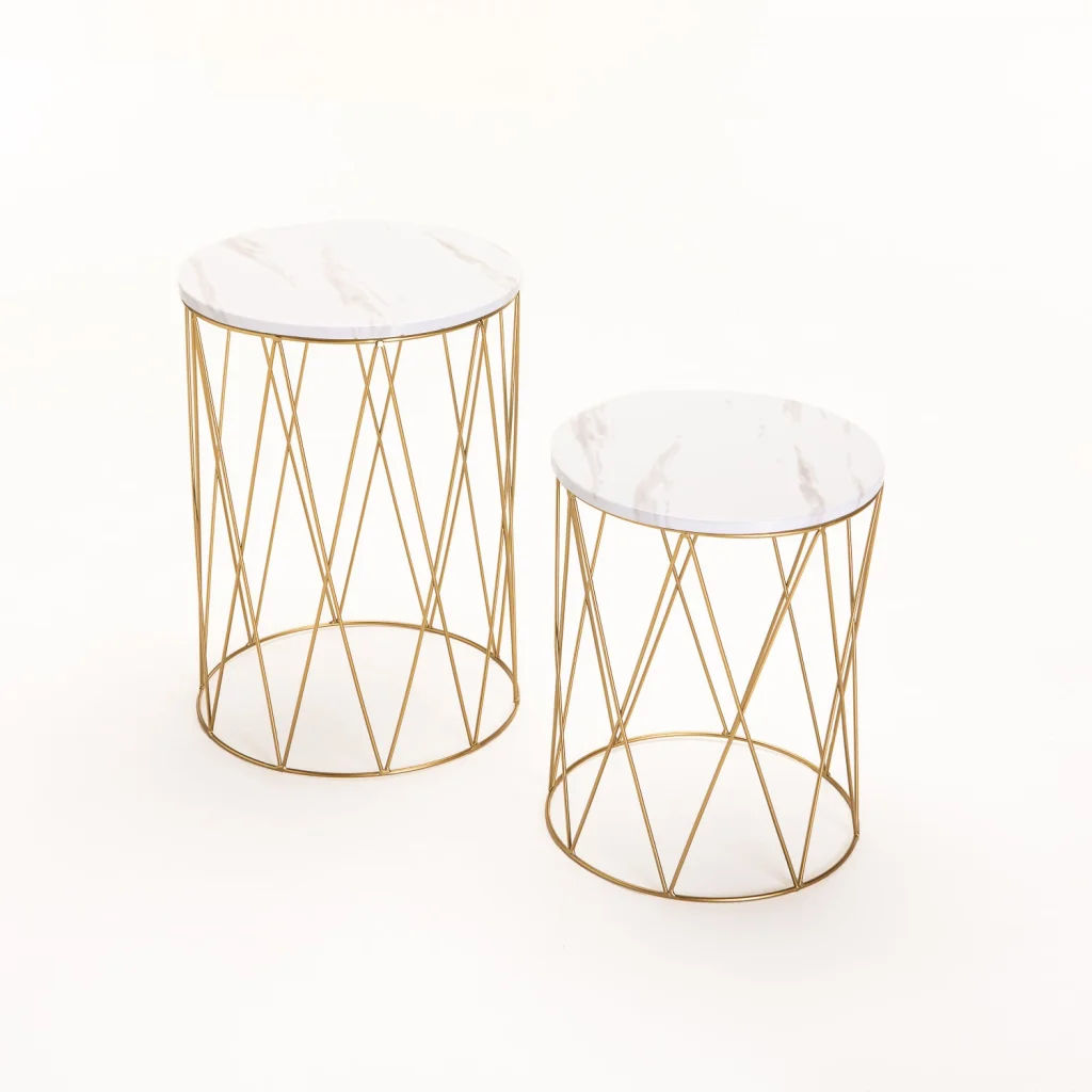 Vividitto - Liza Set of 2 Side Tables