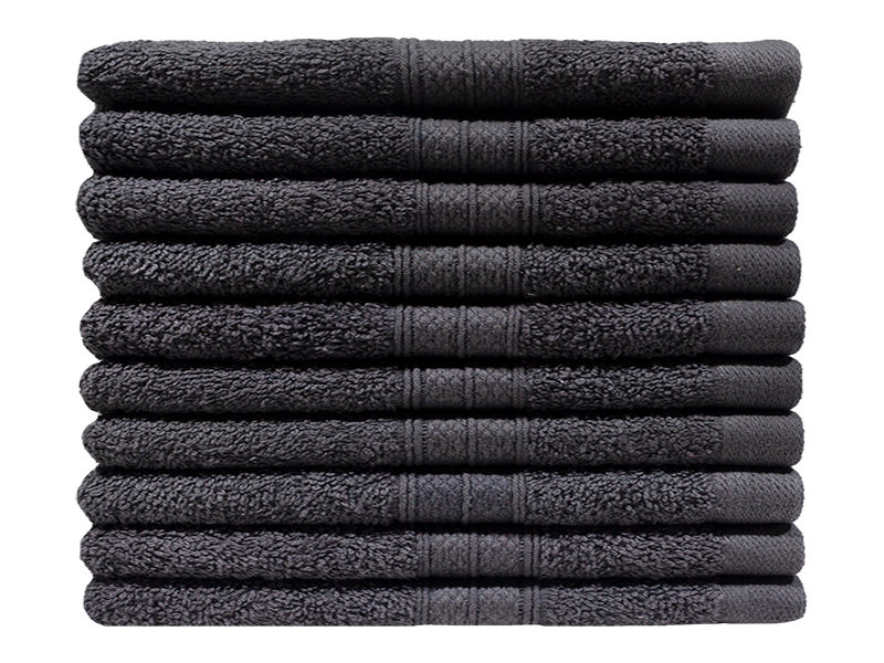 Bunty's Plush 450GSM 30x50cms Guest Towels - Castlerock(10pc pack)