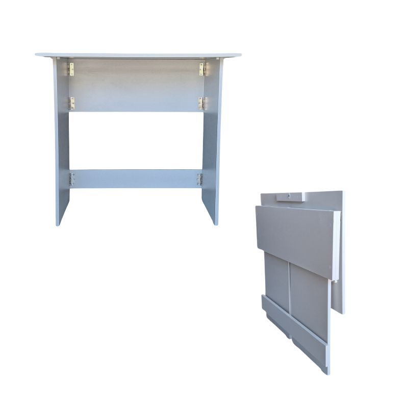 Flip n Flat Folding Portable Desk 80x50cm - Grey Whisper