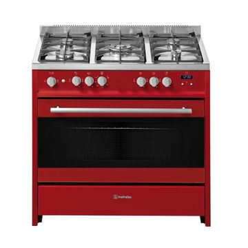 Meireles Freestanding Gas Gas Red Stove G90SPC R