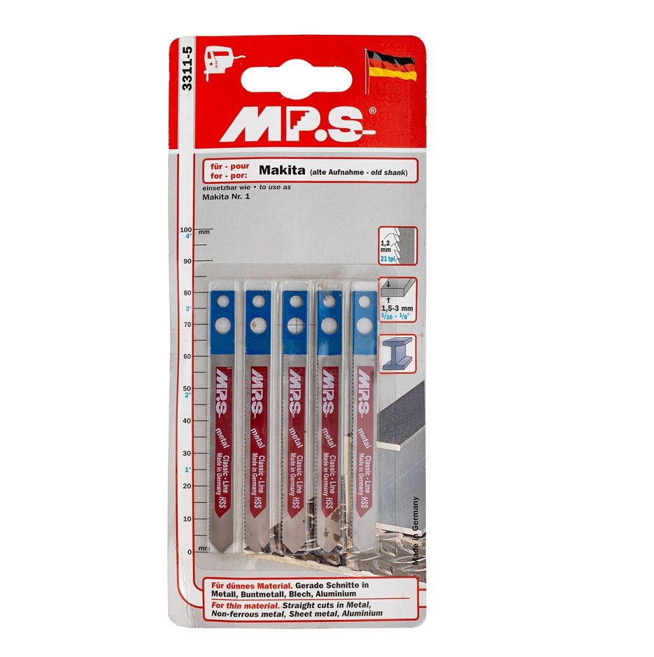 Jigsaw Blade Metal Makita Shank 80Mm 21Tpi