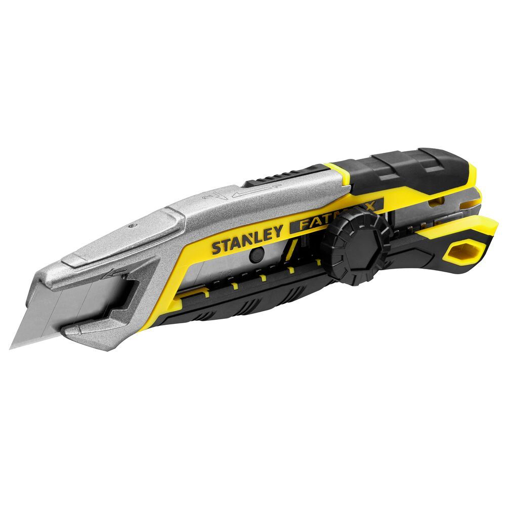 STANLEY FATMAX 18mm Integrated Snap Knife with Snap Wheel | FMHT10592-0
