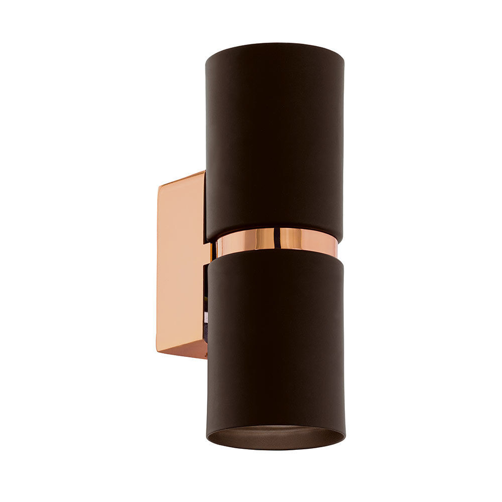 Passa - Round Wall Light - Brown/Copper - Steel